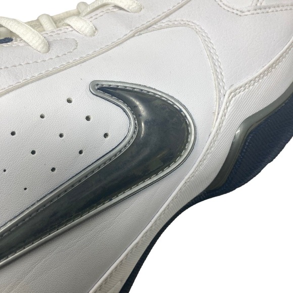Nike Air Court 1 Leader Sneakers Mens 9.5 Low White Blue 429717-102 2010 main image 10